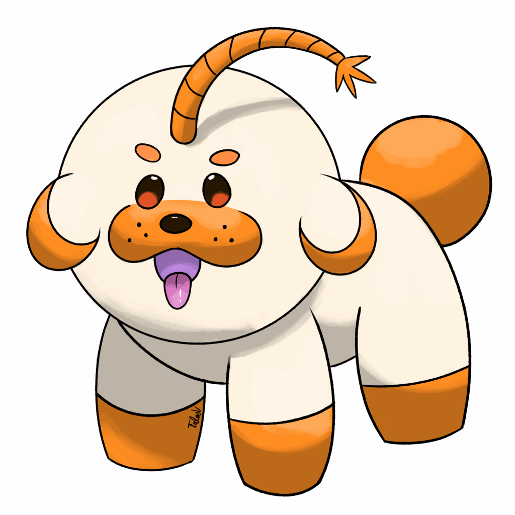 Pombon Mid Evolution: Bishomb, the Pop Pokemon