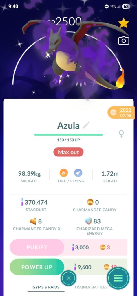 Ultra league is out and I can finally use her 🥹