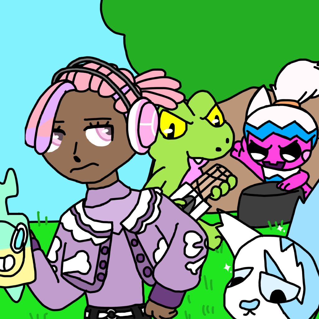 more art I drew while shiny hunting eevee