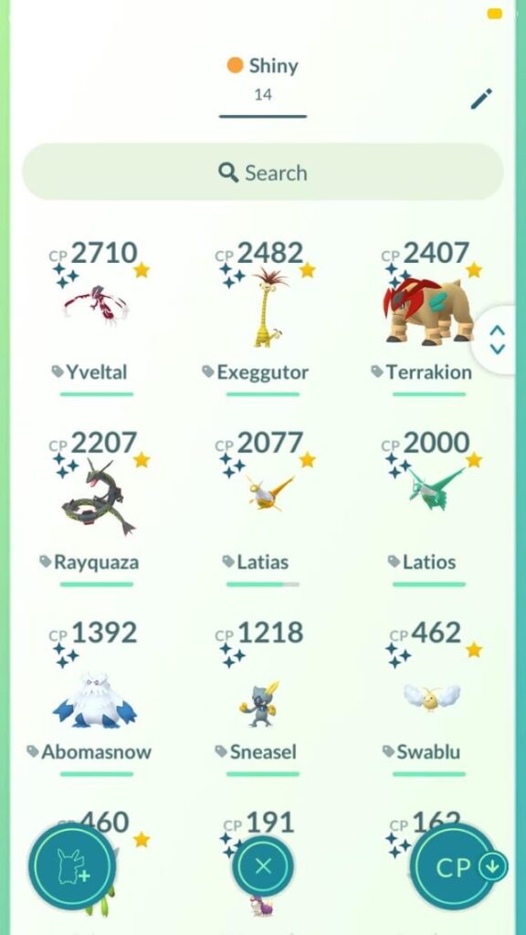What’s my rarest Shiny? Looking for a valuation.