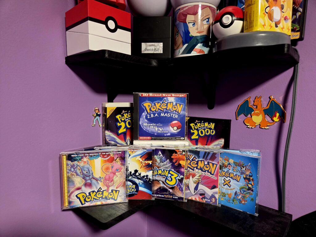 Almost have all the anime music cds!