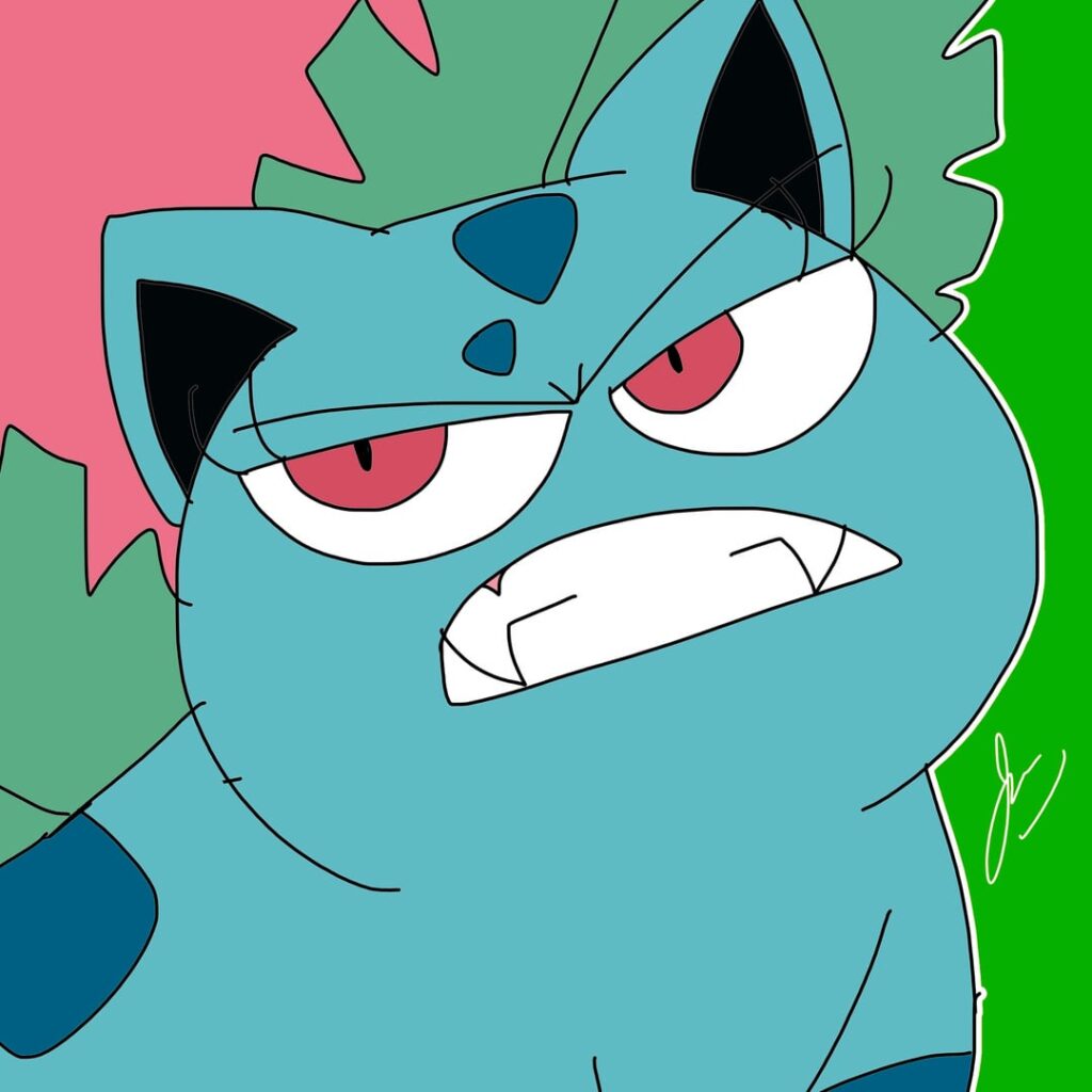 My Starter Pokemon Drawing PFPs. Second Form; First 5 Gens. Feel Free To Use Them [OC]