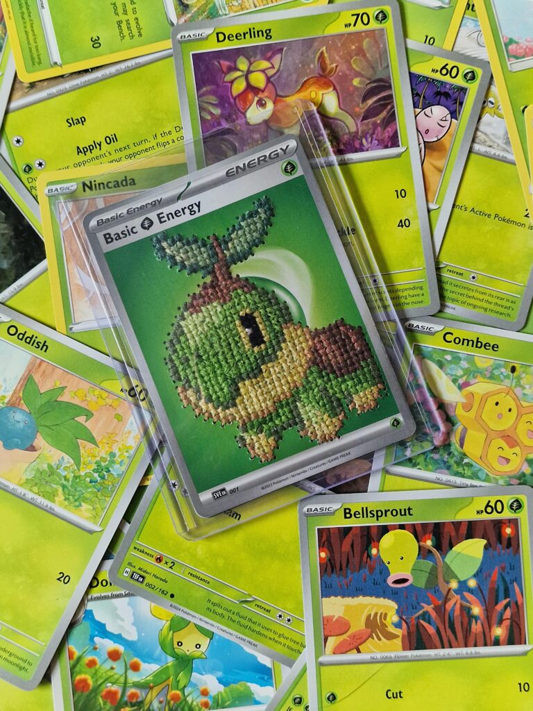 Turtwig Crossstitch Card 💚