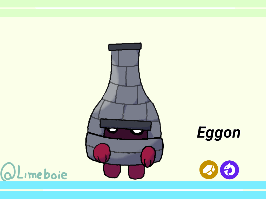 Eggon the dragon egg pokemon