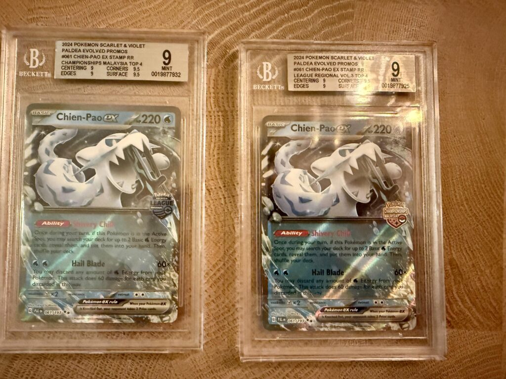 Beckett mixed labels on this pop 1