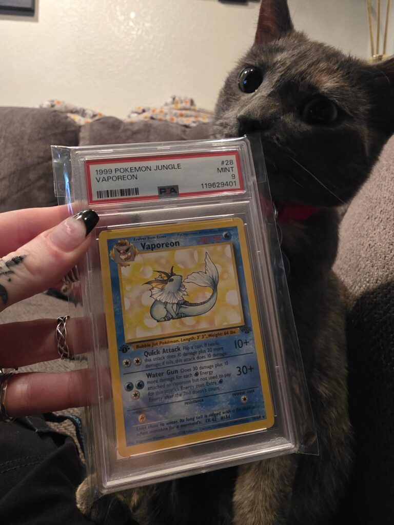 PSA Slab with Incorrect Label for card??