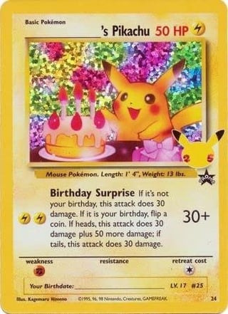 Birthday Related Cards