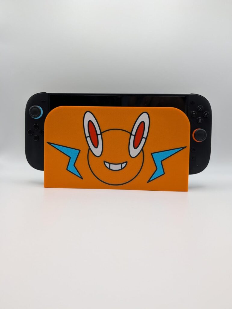 New Togepi and Rotom themed docks for my Nintendo Switch 2 [OC]