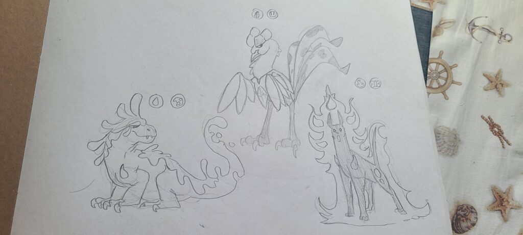 My ideas for the new starter evos