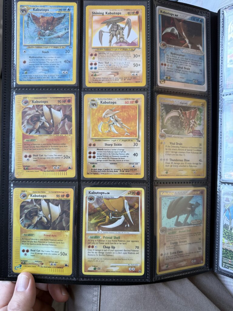 Updated Kabutops page!