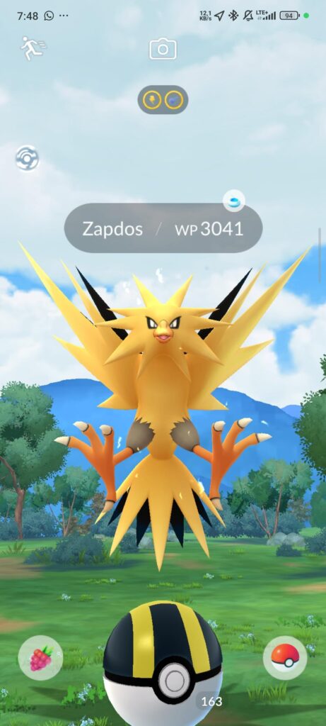 Caught a Zapdos with daily smoke. How rare would that be?