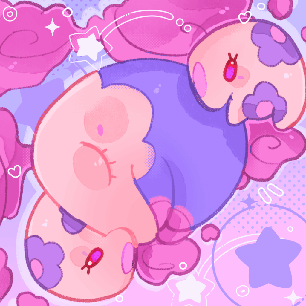 Musharna and her munnas! [OC]