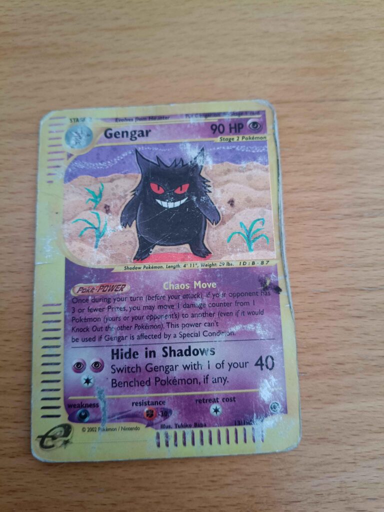 Found a childhood card..