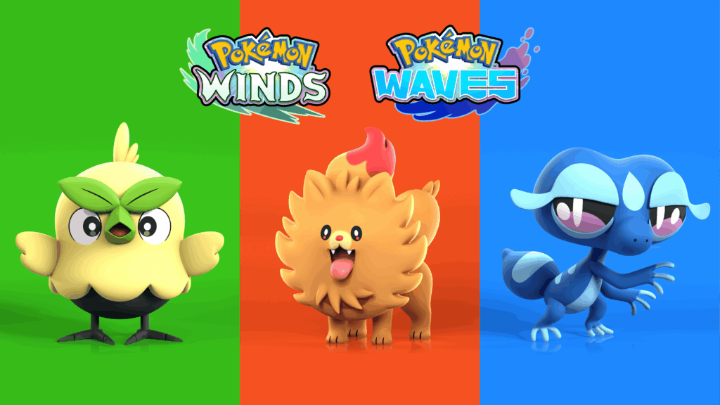 (OC) 3d fanart I made of the starters!