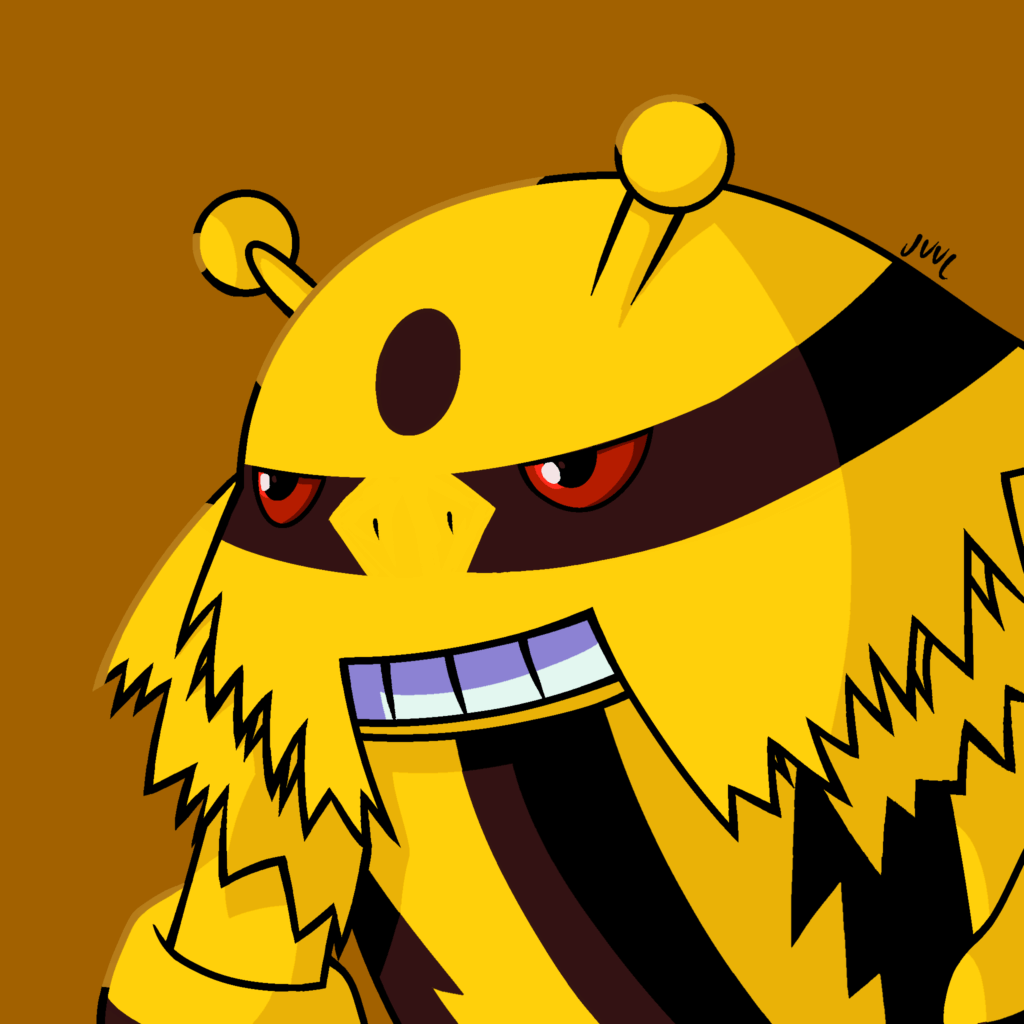 Drawing my favourite Pokemon of every type. Electric is Electivire[OC]