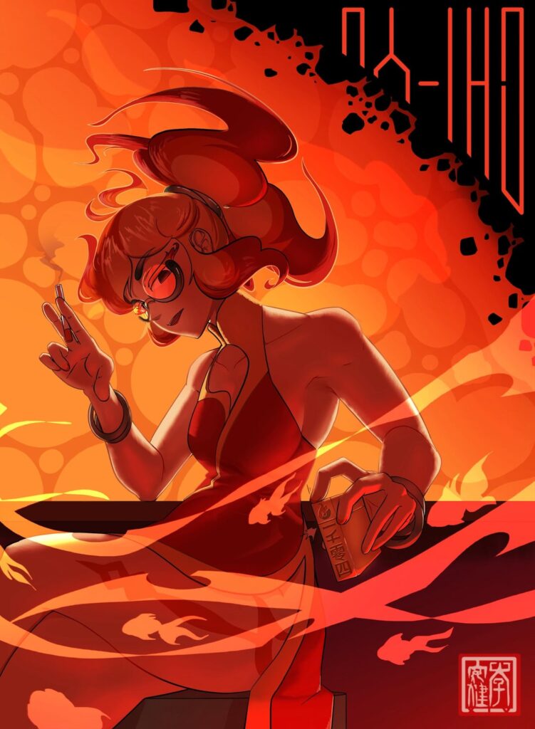 I turned Chi-Yu into a human character!