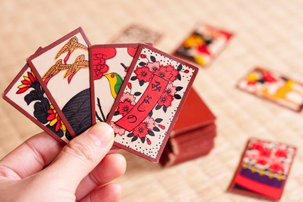 Before Mario and the NES, Nintendo was founded in 1889 to make playing cards. I spent the last few months building a free web version of their original game, Hanafuda.
