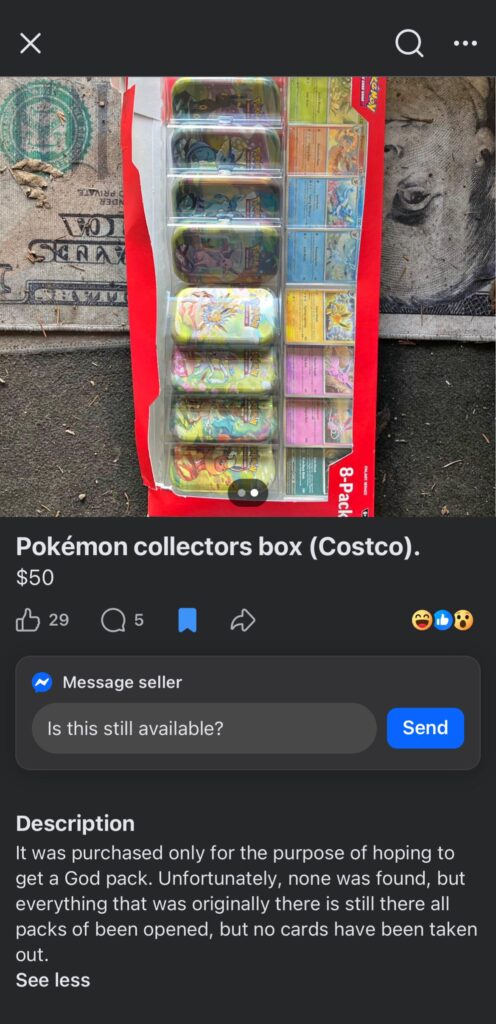 This has to be worse than scalping lol