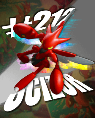 Took and edited some photos of plamo Scizor!