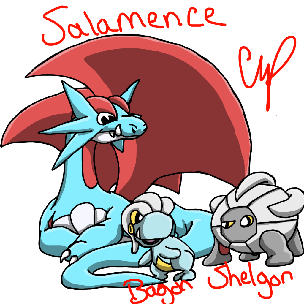 Bagon, Shelgon, Salamence