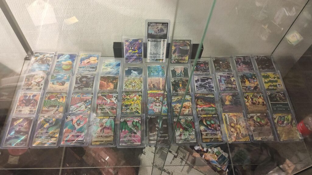 The display is exactly full