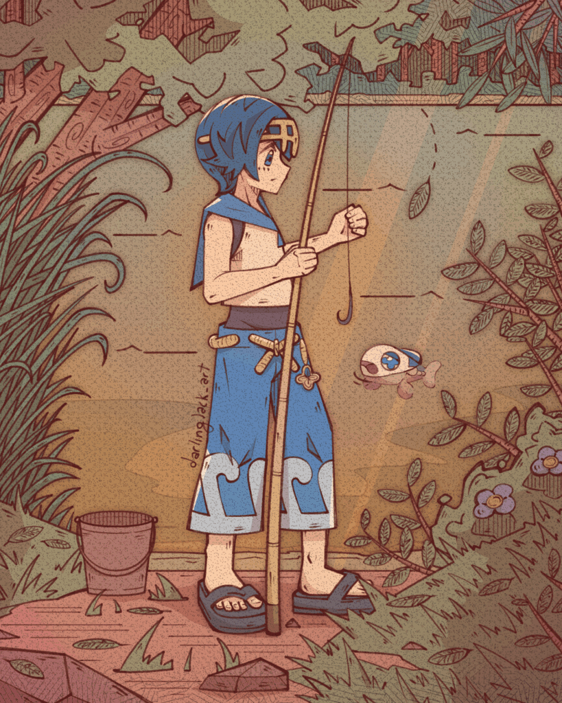 Lana from Pokémon Sun & Moon 🌊 [OC]