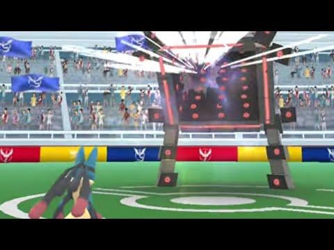 Stakataka solo (Rock Throw - Flash Cannon) 🗡 - cloudy