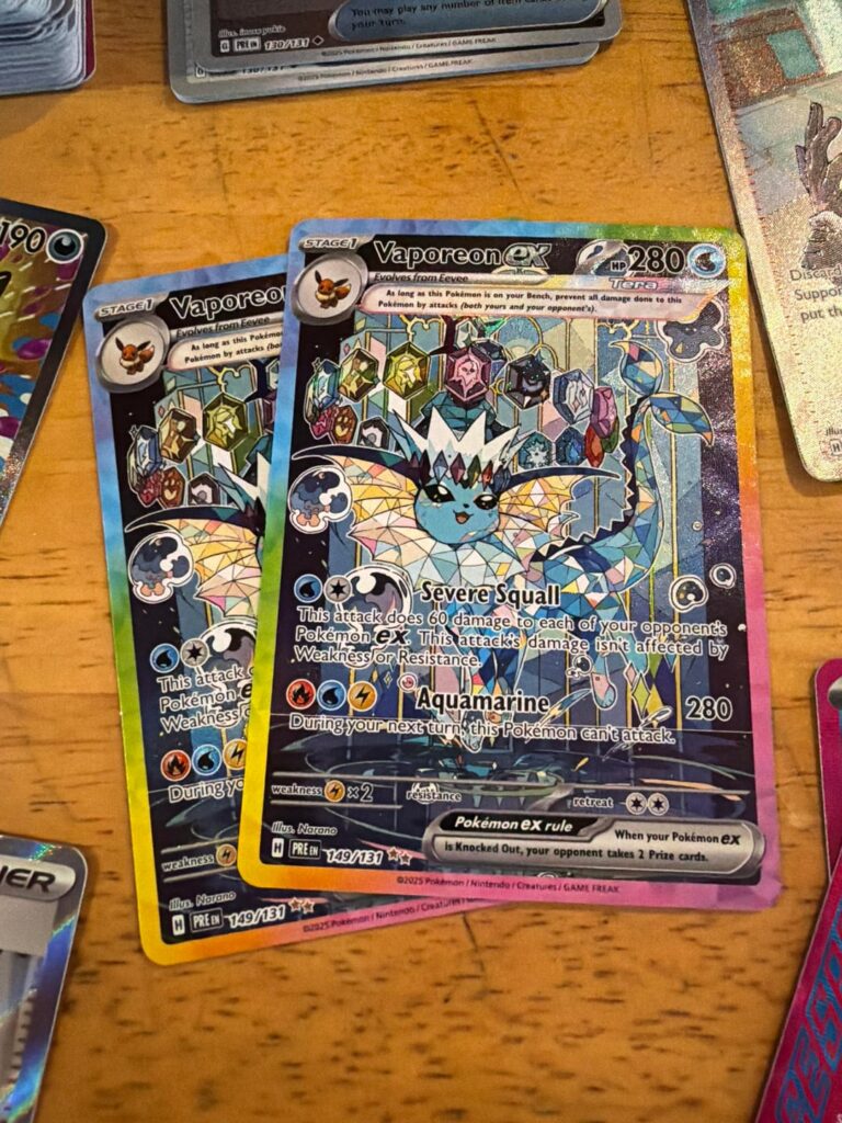 Second time ever opening Pokémon cards
