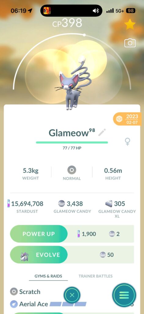 A Pokémon you are reluctant to want to catch…I’ll start