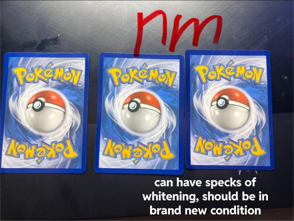 Pokemon Card Condition Examples Based on TCG