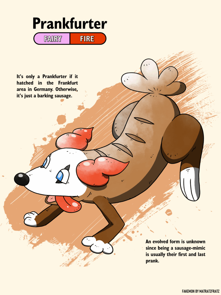 Frankfurter Würstchen Fakemon