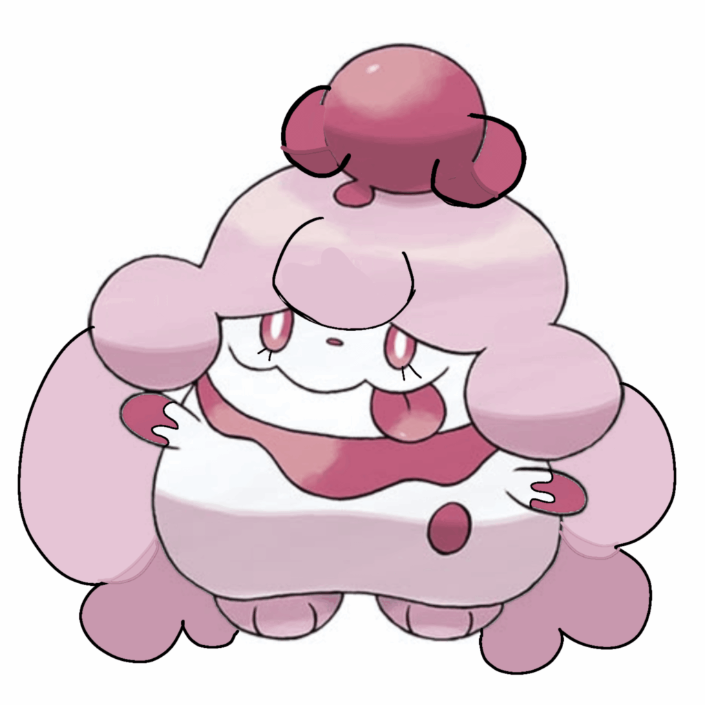 Mi concepto de mega slurpuff (OC)