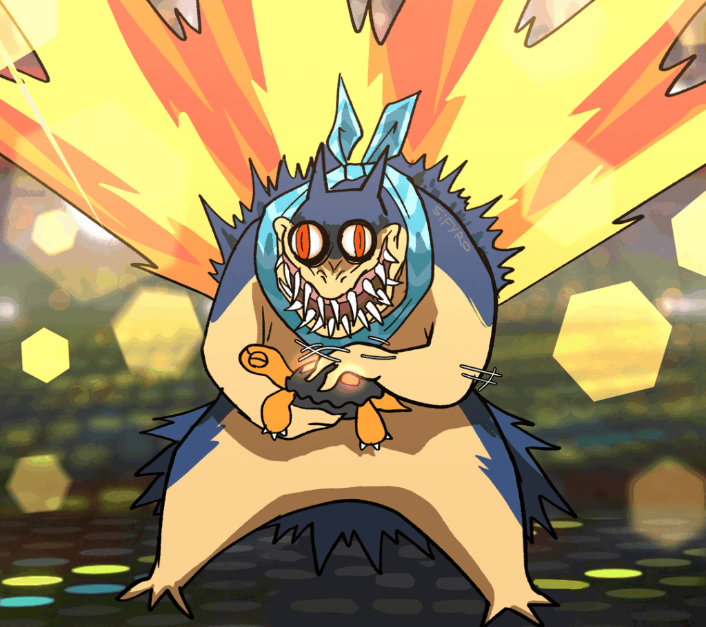 My first day of Pokemon Champions (Art by me)
