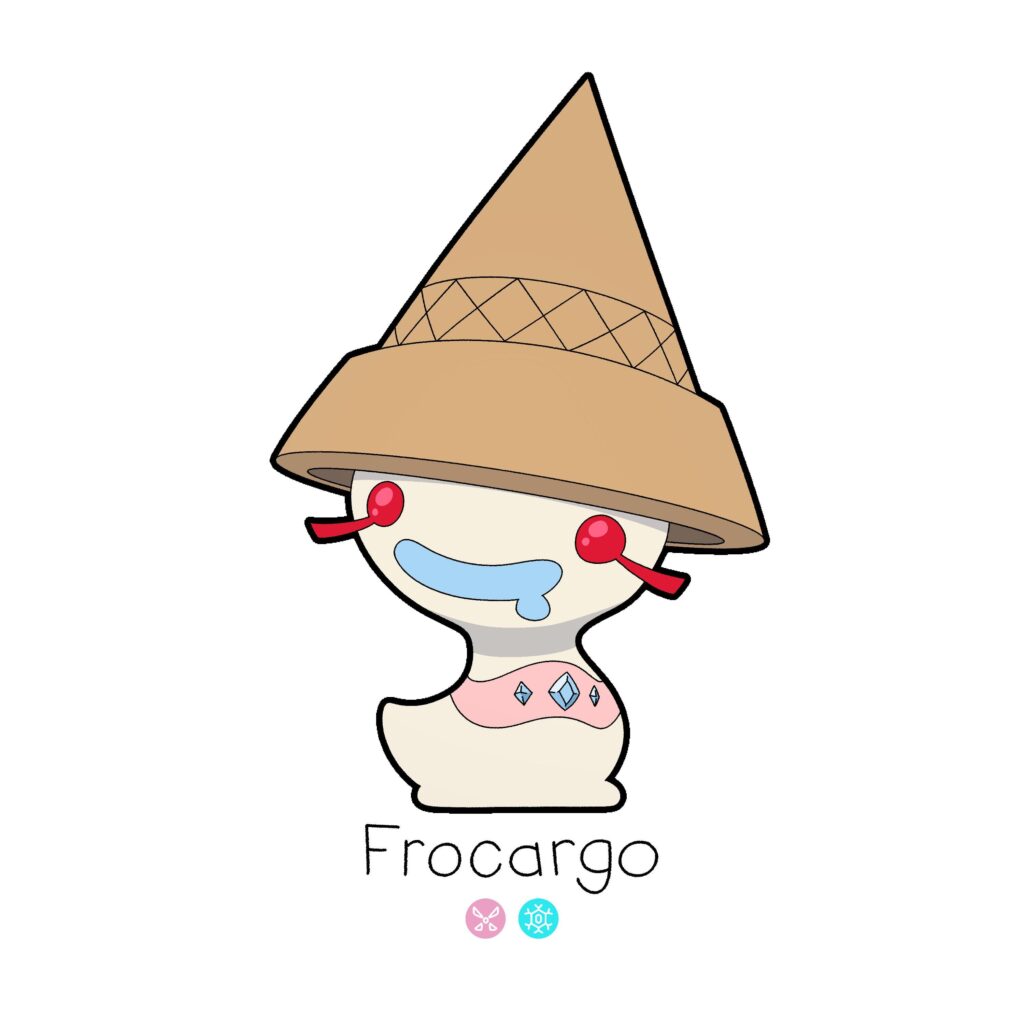 Snail Fakemon are fun to design