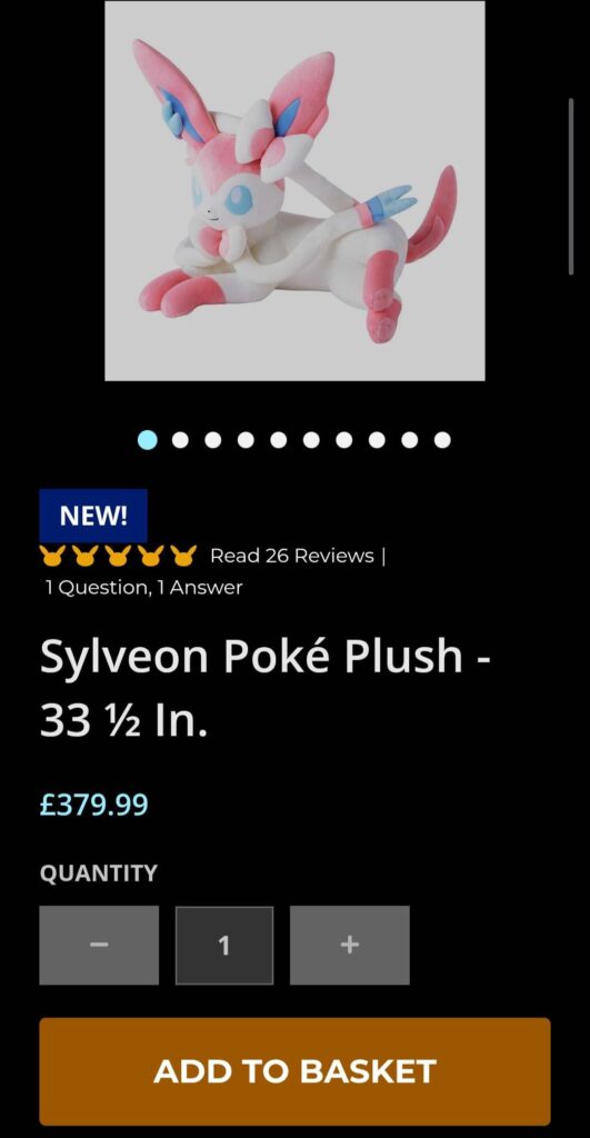 Its finally back in stock (uk)