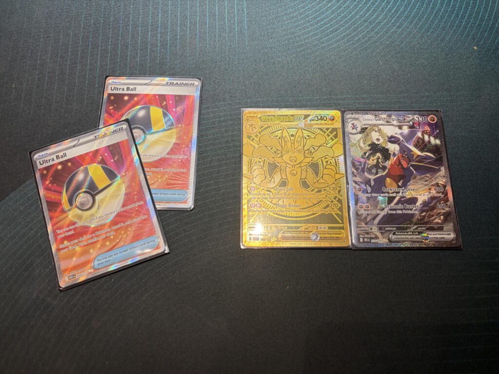 An ETB and 15 loose packs alone vs 4 misc packs bought with my gf