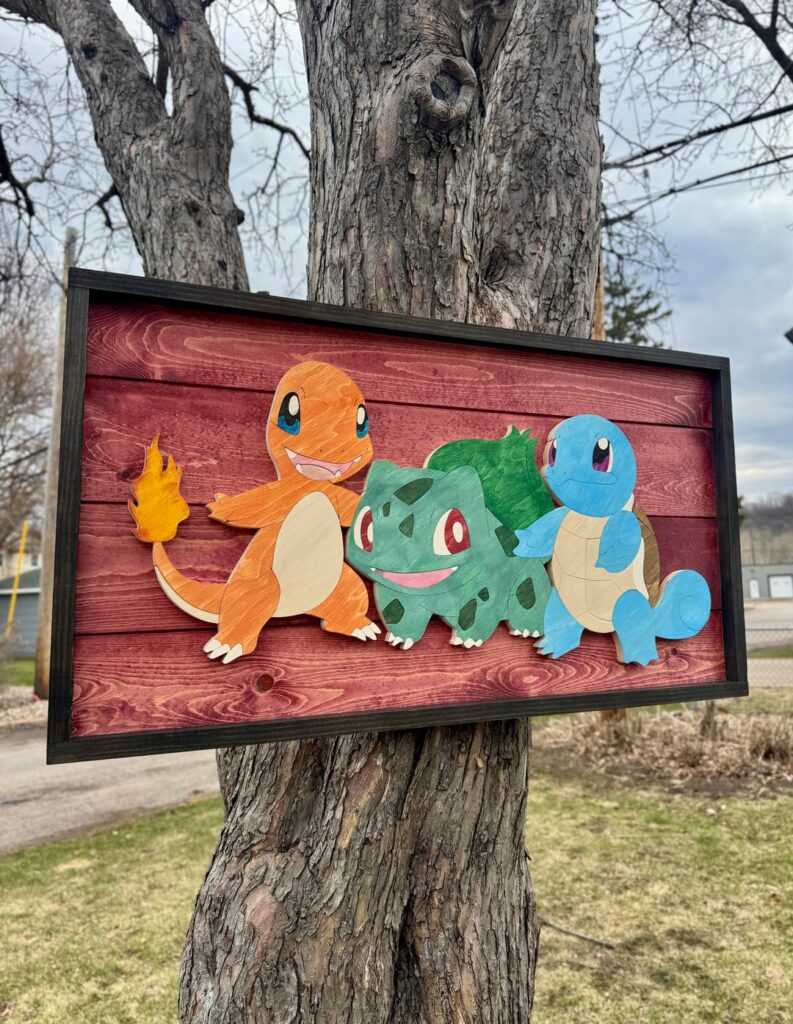 Just finished up this wood art piece earlier today! All cut with my scroll saw