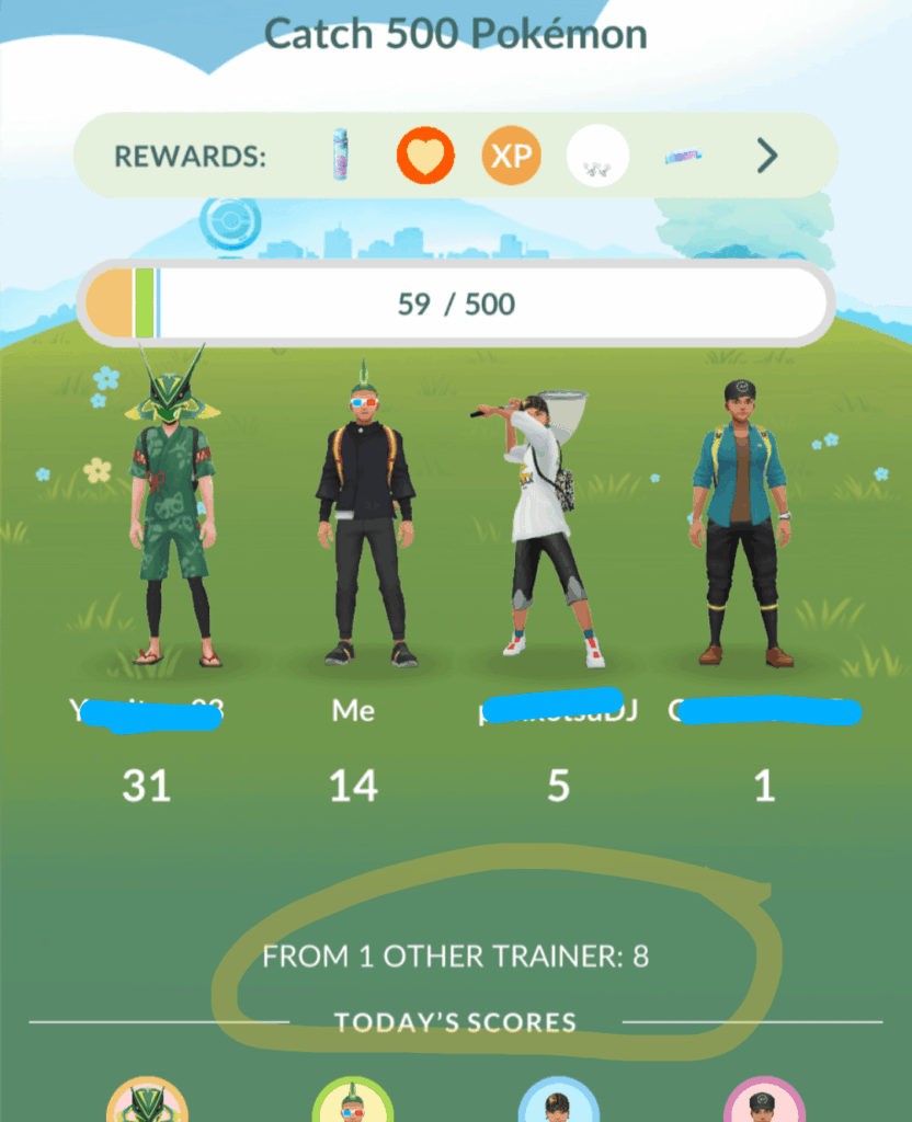 "From 1 other trainer"