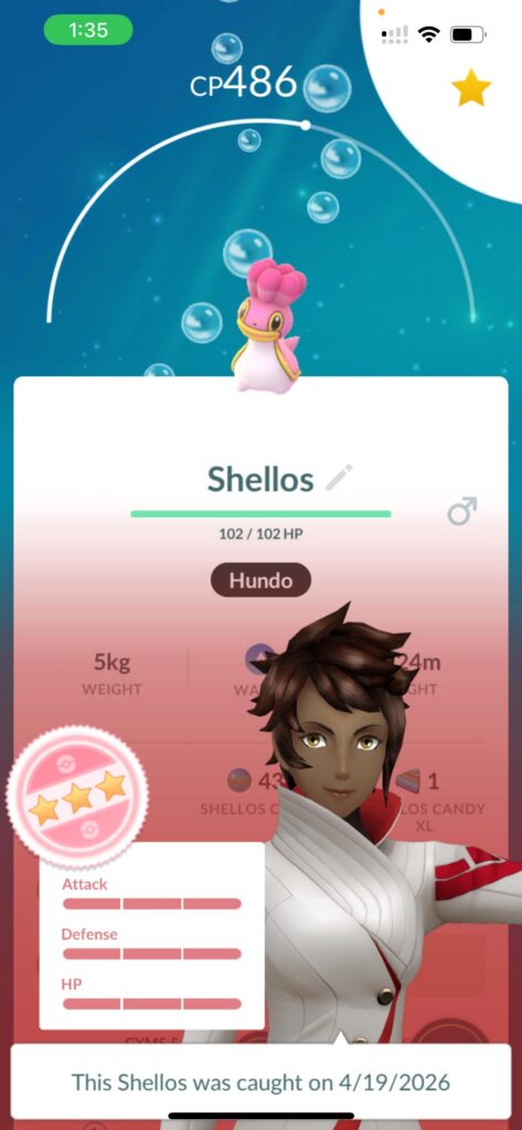 Got my first hondo shellos