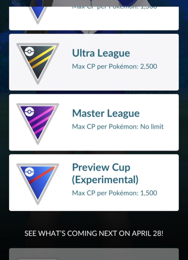 Preview experimental cup??