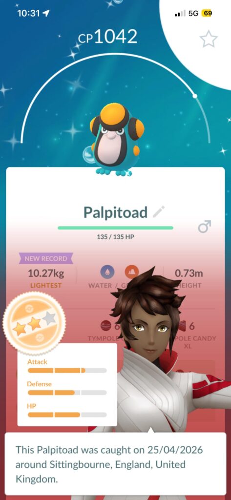 First wild shiny