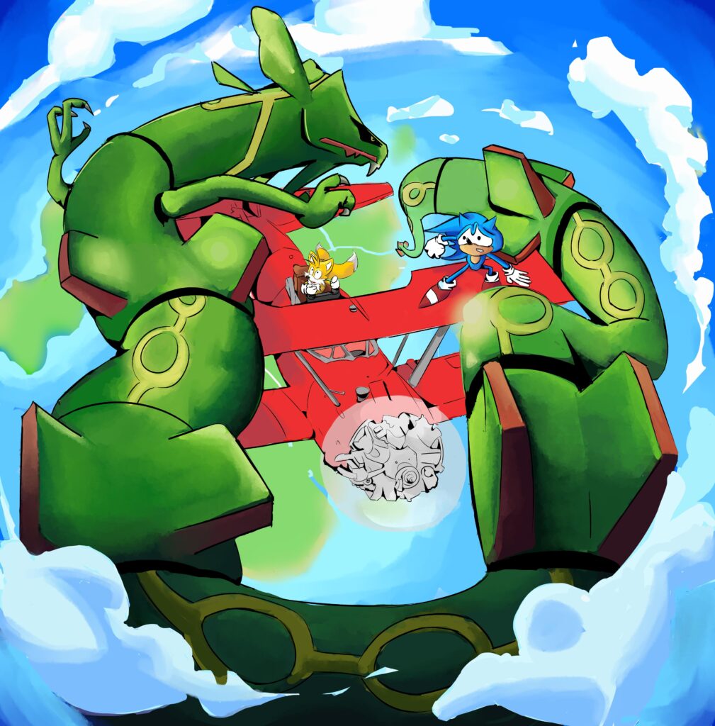 Rayquaza doesn't share the sky {O.C}