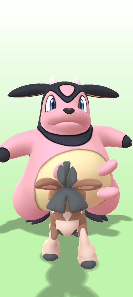 What's that Milktank doing to my Mudbray? And what is my Mudbray doing to that Drampa??