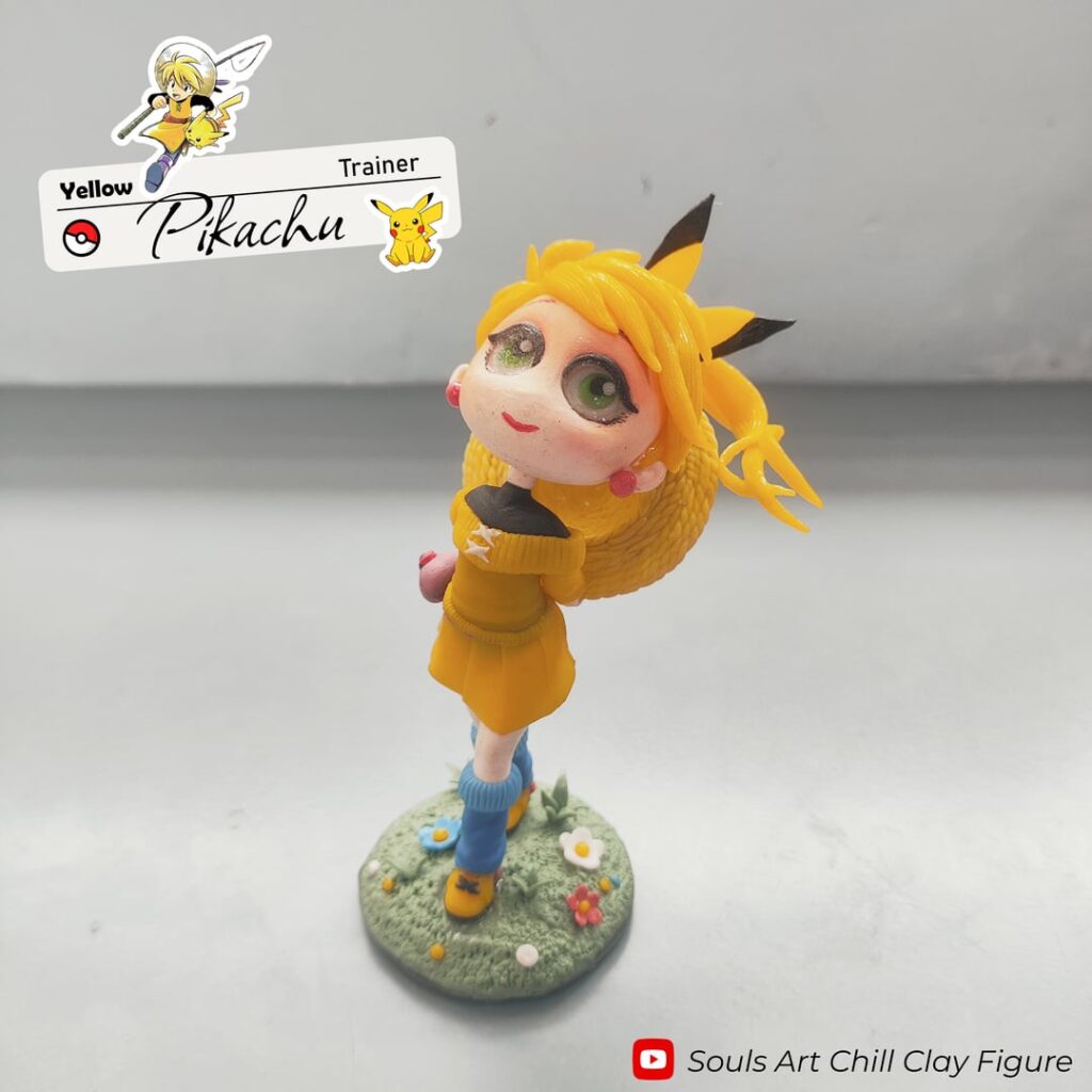 Yellow (Pokémon Adventures) Clay Fanart