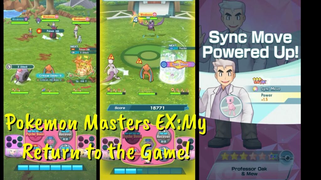 Pokemon Masters EX:My Return to the Game!