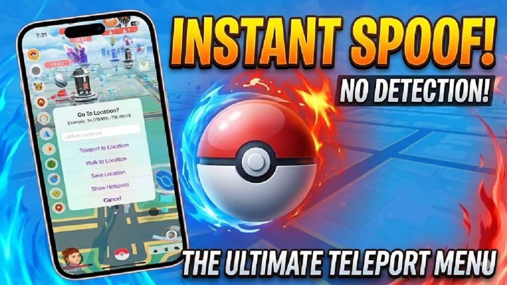 Pokemon GO Spoofer iOS & Android - How To Spoof Pokemon GO with Joystick, GPS, Teleport 2026