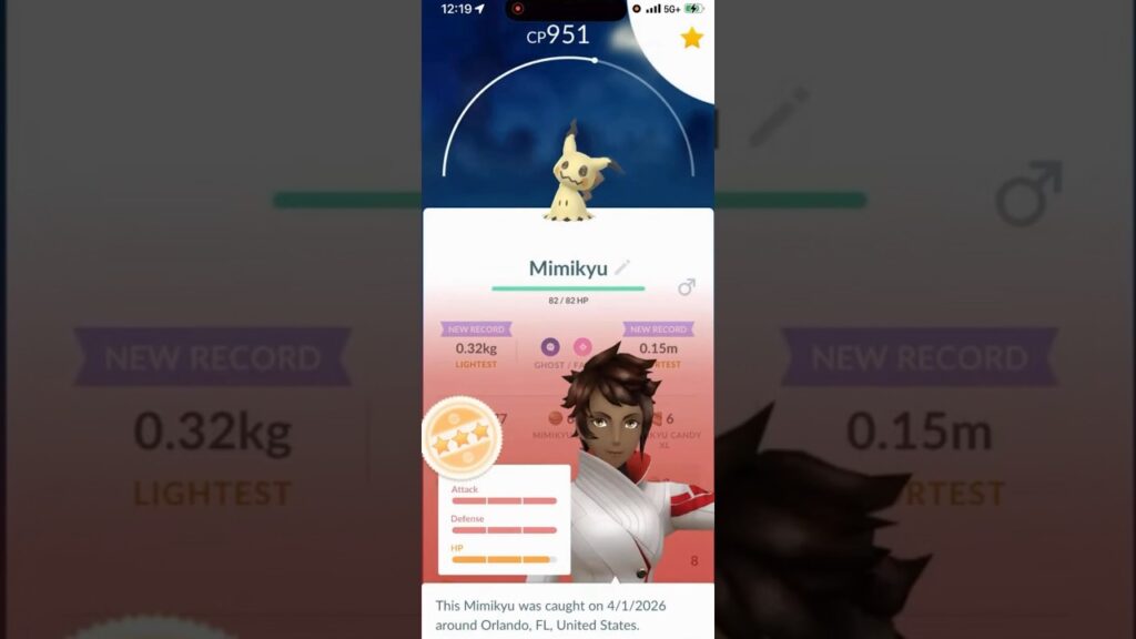 I ALMOST GOT A HUNDO MIMIKYU IN POKEMON GO!!! #shorts #pokemon