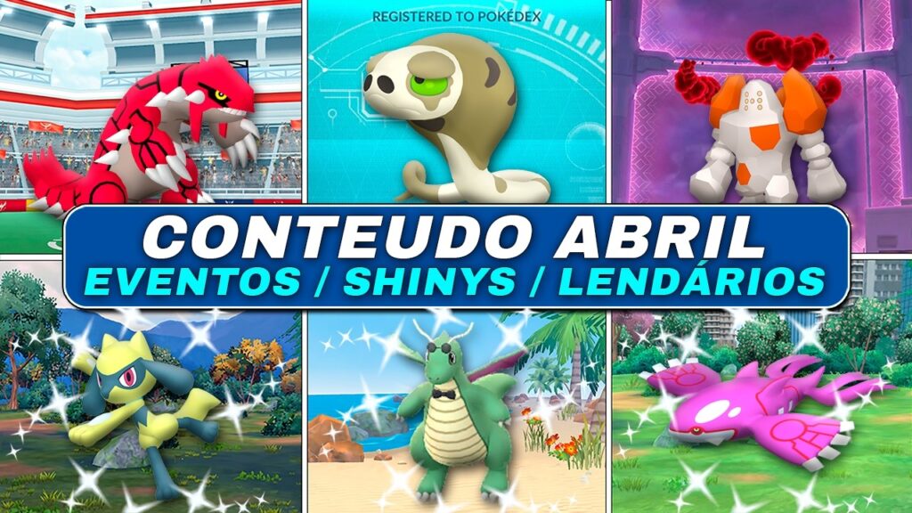 Guia Completo de Abril no Pokemon GO - Volta do LUCARIO SHINY e Muitos POKEMONS Fantasiados