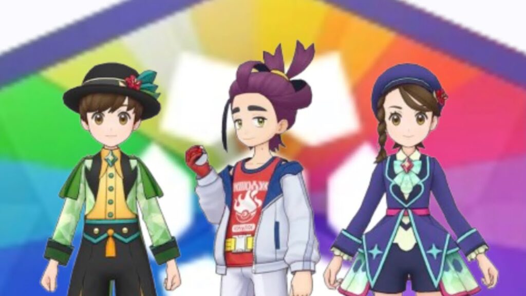 Pokemon Masters EX - Battle with the Team Tera Shine (Kieran, Florian & Juliana)