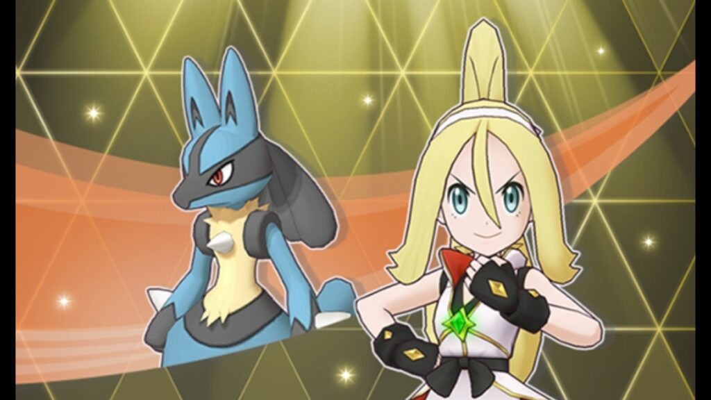 Pokemon Masters EX: Arc Suit Korrina & Mega Lucario Summoning